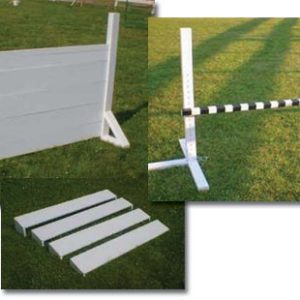 set of 3 obedience jumps