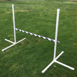 pvc obedience bar jumps