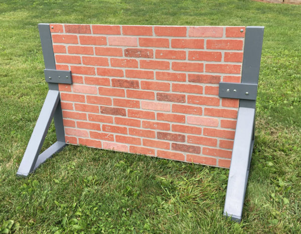 K9 brick wall hurdle